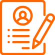 Ícone de admissão de funcionários para microempresas, com foco em processos legais e simplificados.