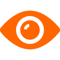 Ícone representando a visão de ser referência nacional na gestão de folha de pagamento para pequenos empreendedores, com soluções inovadoras e personalizadas.